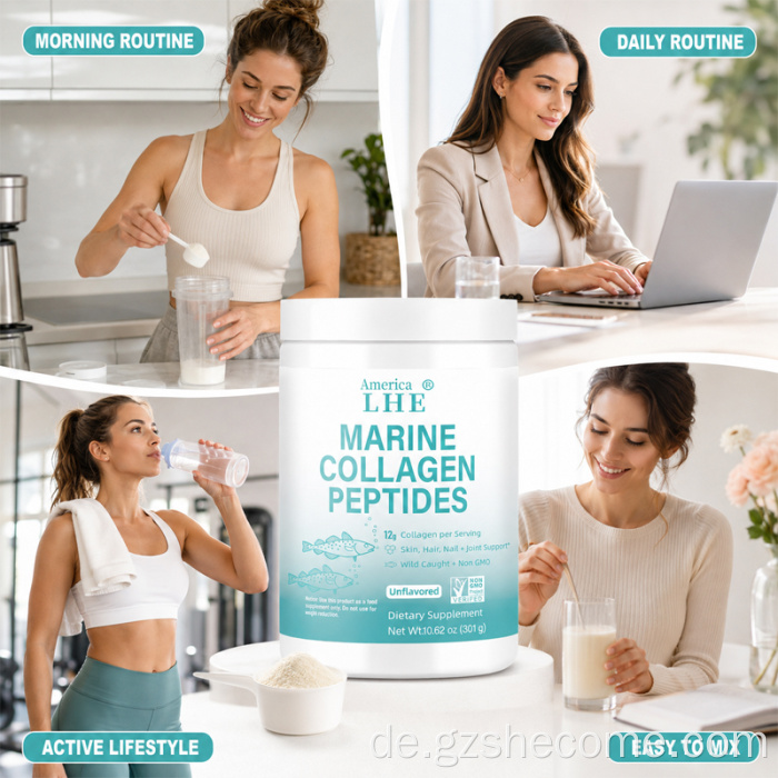 Shecome Marine Collagen Peptides Pulver 301g